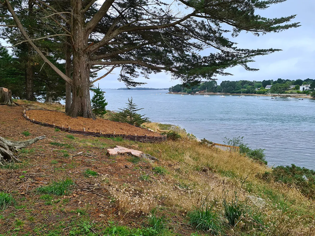 Amélioration paysagère du sentier côtier – Île-aux-Moines