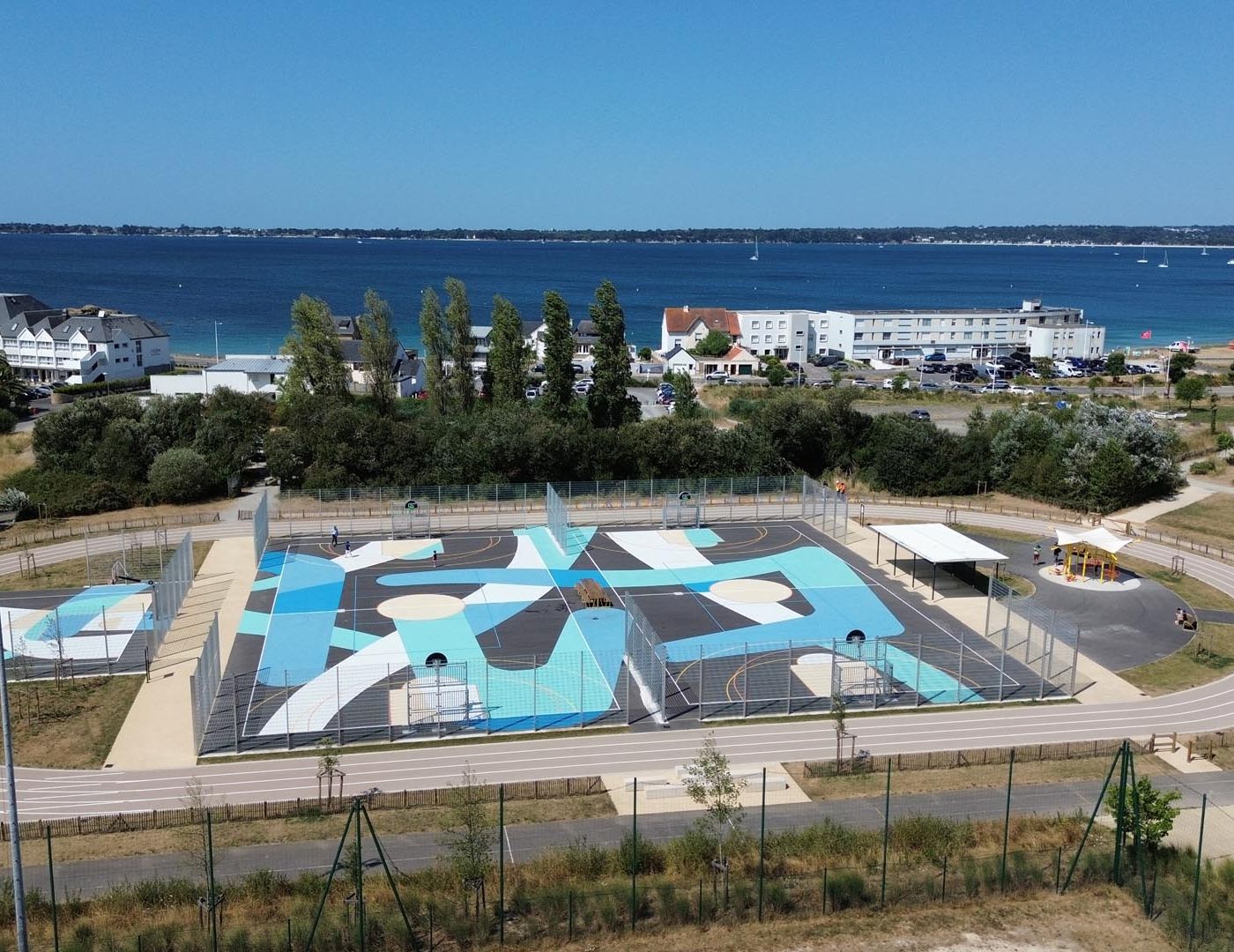 Parc de sports et de loisirs des Sables Blancs à Concarneau