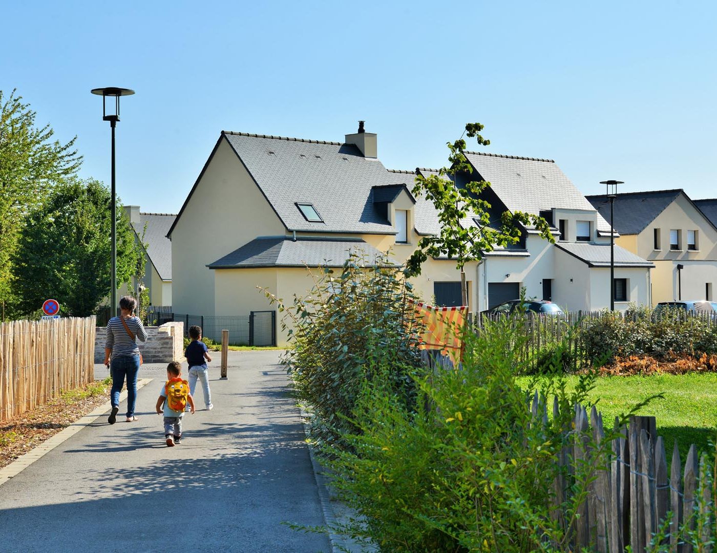 Quartiers de la Lande à Nouvoitou